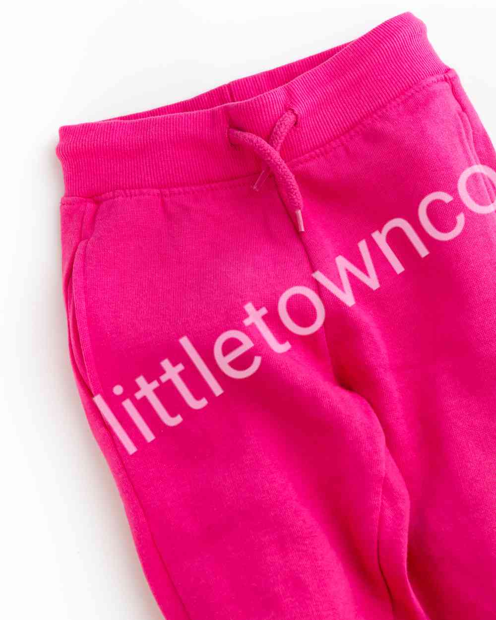 ZM Pink fleece trousers for girls