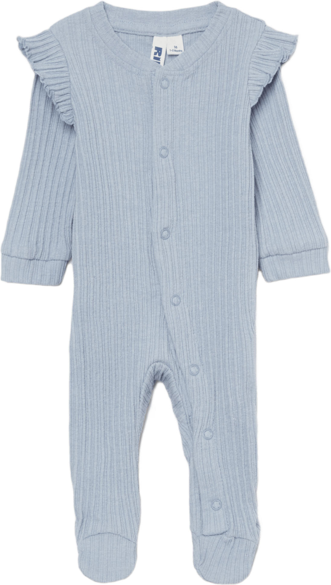 RIKIKI Ribbed pajamas with snaps JESSIE