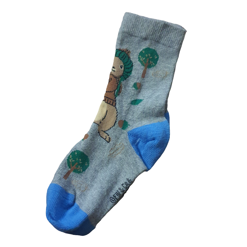 Brown rabbit socks