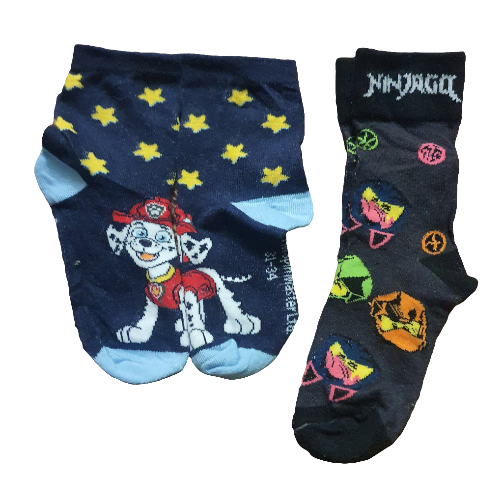 Kids socks 3 -4 years Pack of 2