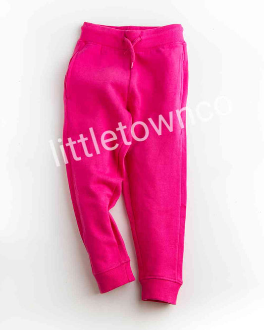 ZM Pink fleece trousers for girls