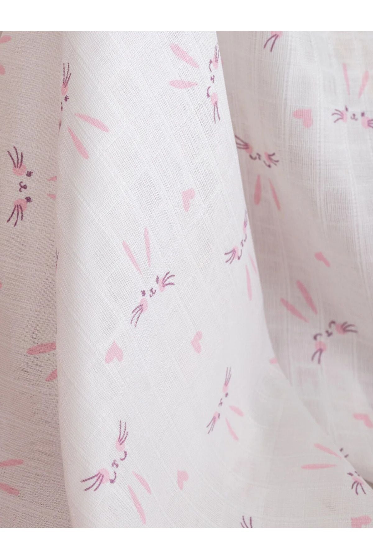 LC Waikiki LCW baby Patterned Cotton Baby Girl Muslin Diaper 2-Pack