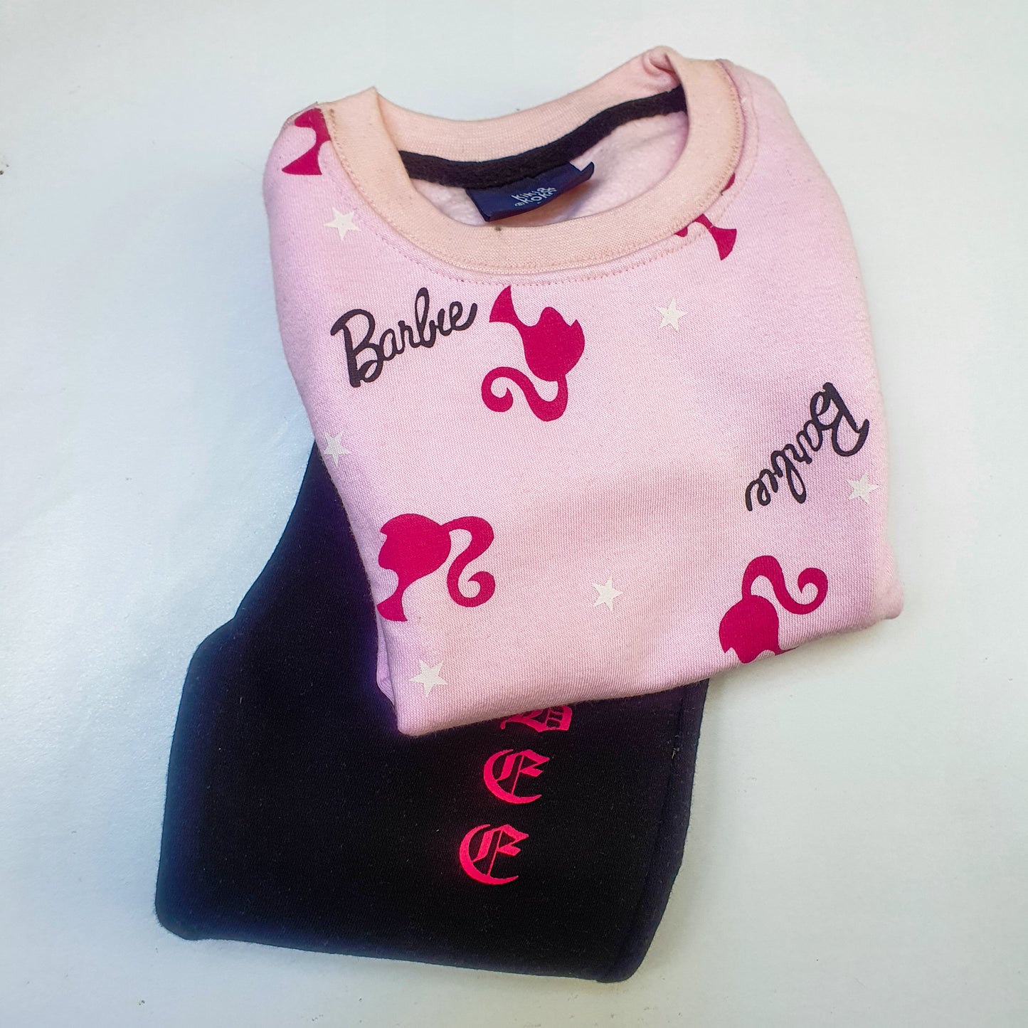 Barbie print tracksuit for girls