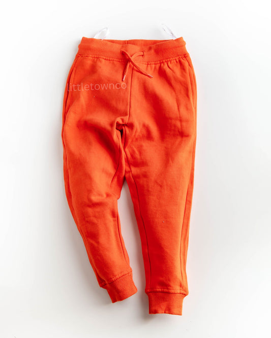 ZM Orange fleece trousers Unisex