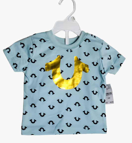 Export Grey  tshirt with Horse shoe Logo