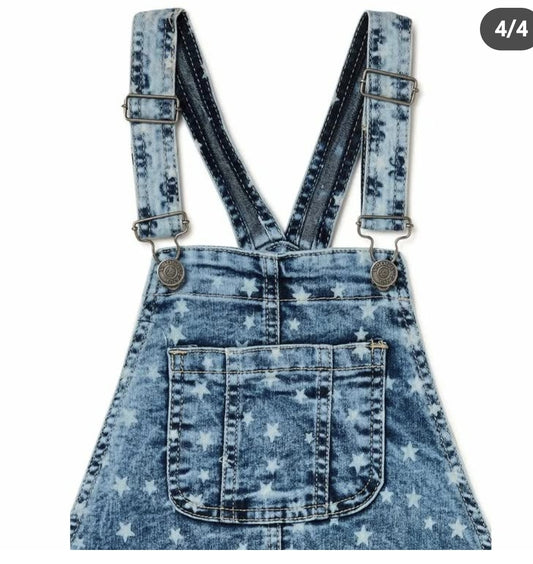 Vigoss classic denim shortall dungaree shorts
