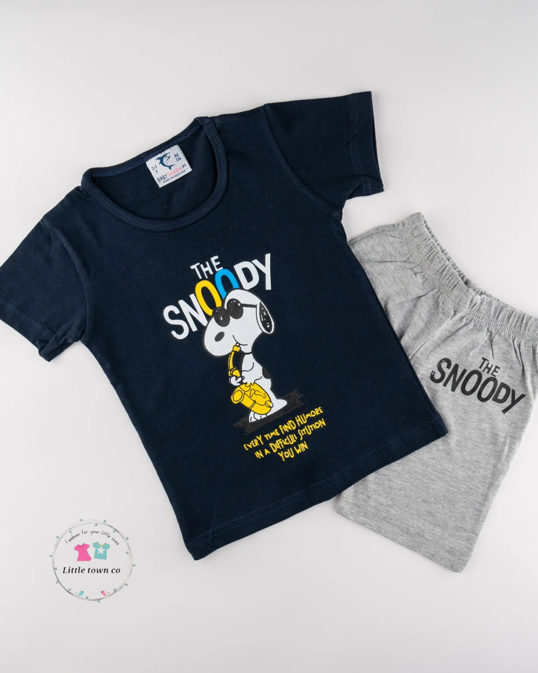 Snoopy 2pc Shorts suit