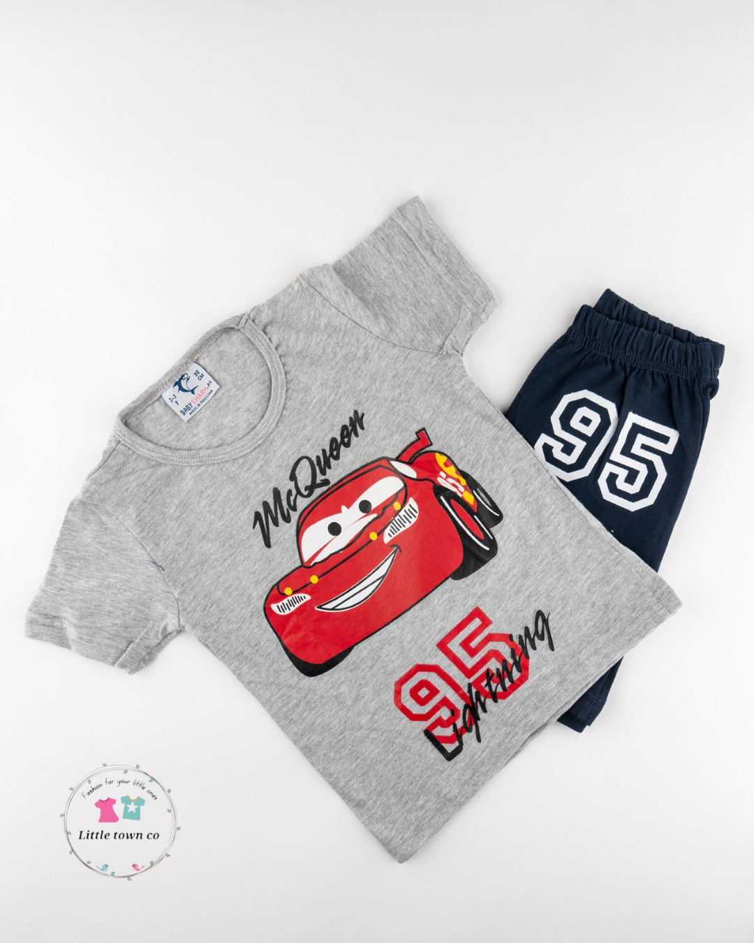 Mc queen 2pc shorts suit
