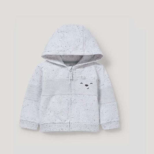 CA Smiley zipper hoodie