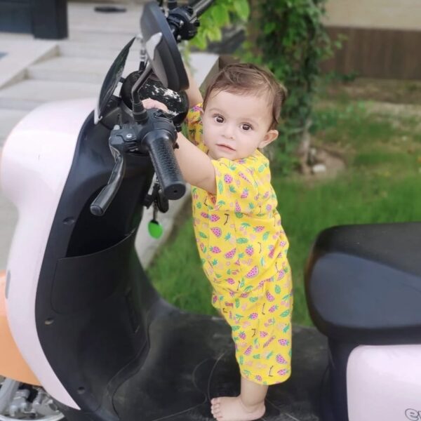 Fruits print 2pc shorts set for kids