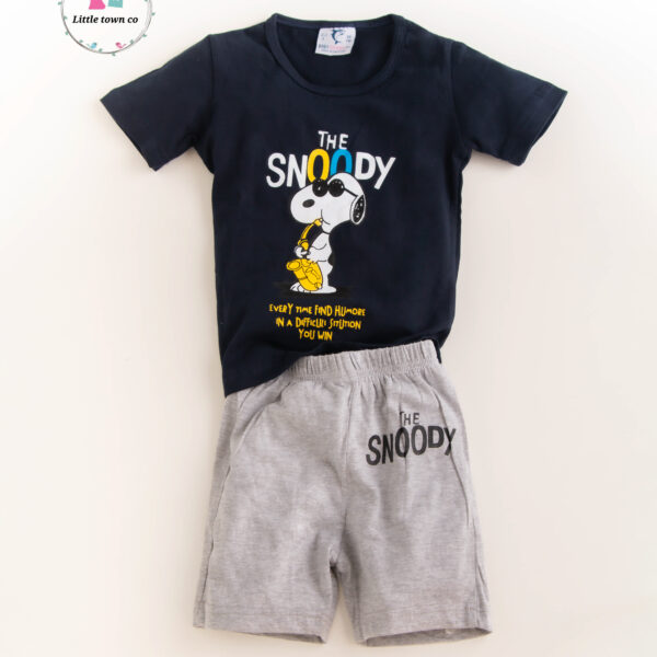 Popsicles print 2pc shorts set for kids