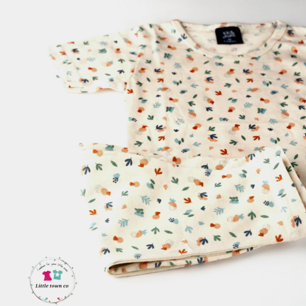 Veggies pj set for kids