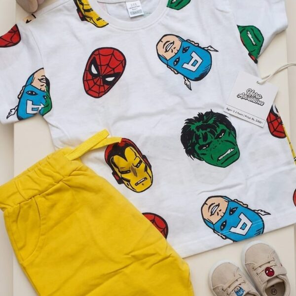 Marvel shorts set for kids