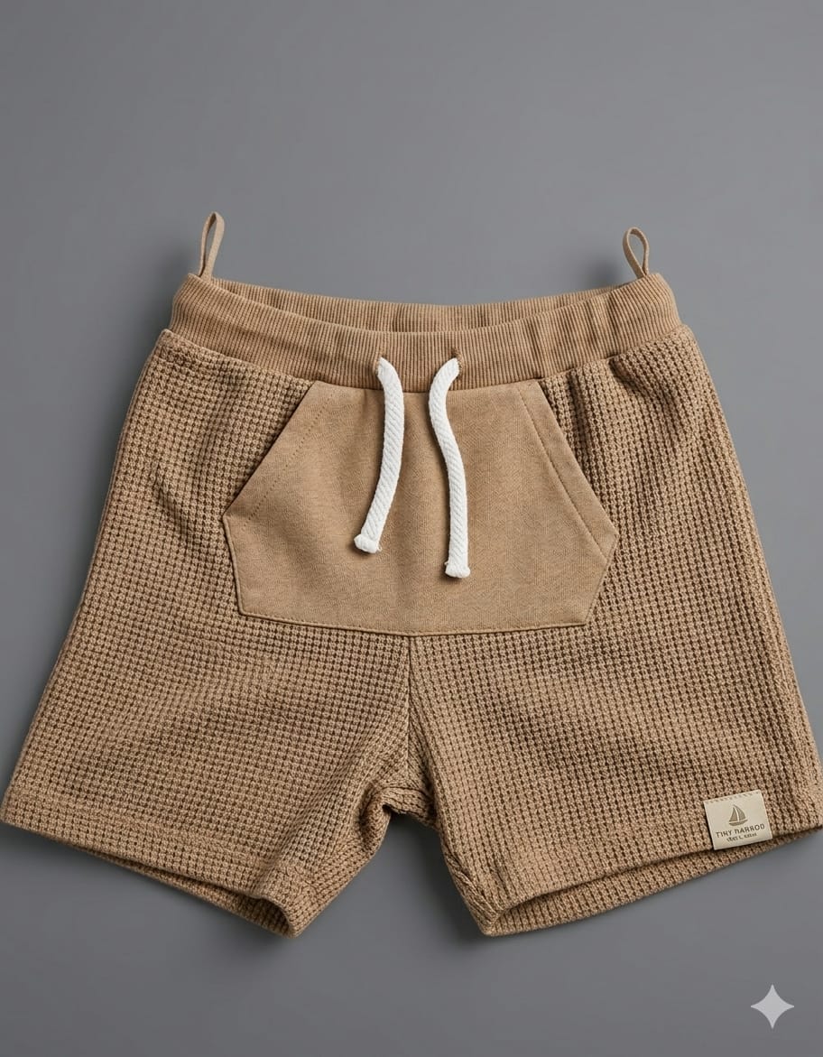 WhatsApp Image 2026-05-11 at 11.18.33 AM CA Camel Colour Shorts - Image 1