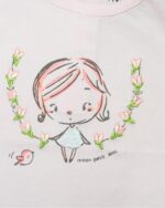 PRN Girl Embroided Flower Pink Shirt - Image 3
