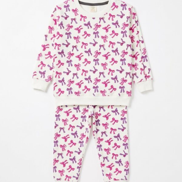 Multi colour bows tracksuit