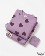 Lavender Hearts tracksuit