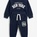 Ny navy blue kids tracksuit