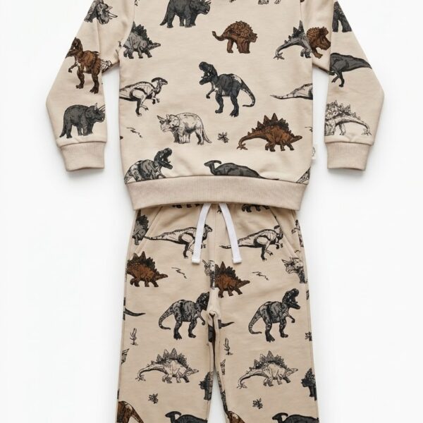 Dino print tracksuit
