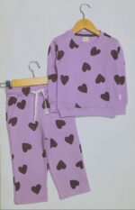 Lavender Hearts tracksuit - Image 2